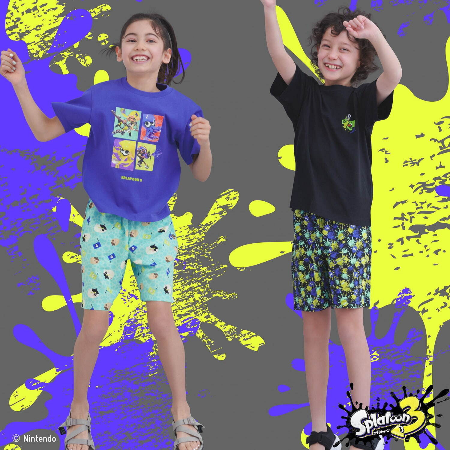 優衣庫連動《斯普拉遁3》T恤公布 日本地區3月24號上市