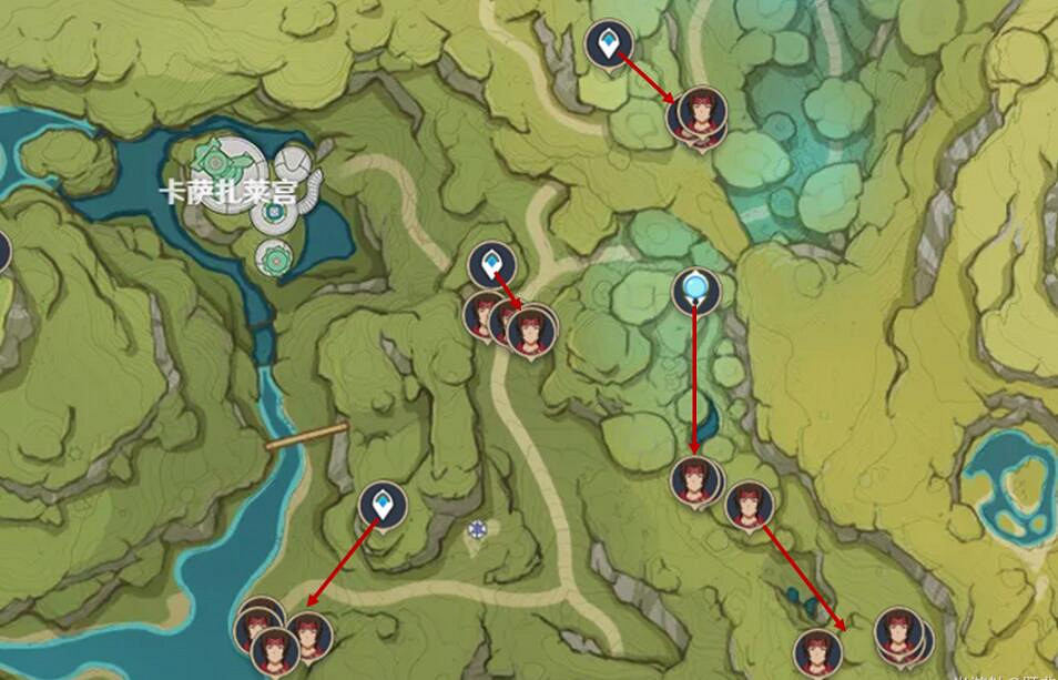 《原神》迪希雅突破材料收集路線分享 迪希雅突破素材怎麽採集？