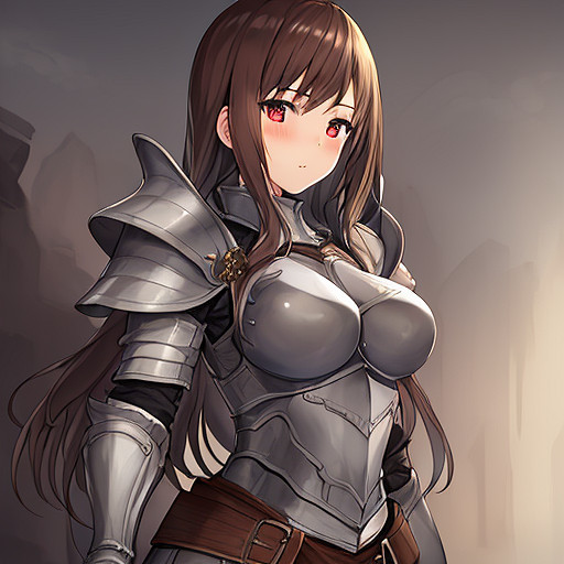 AI站：第一批&quot;紙片人老婆&quot;出爐 盔甲女騎士好帥！