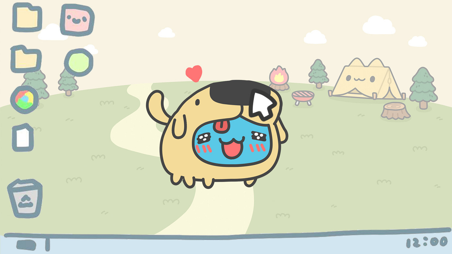 《熒幕貓蟲咖波》上架Steam 可愛貓貓蟲萌化你的內心