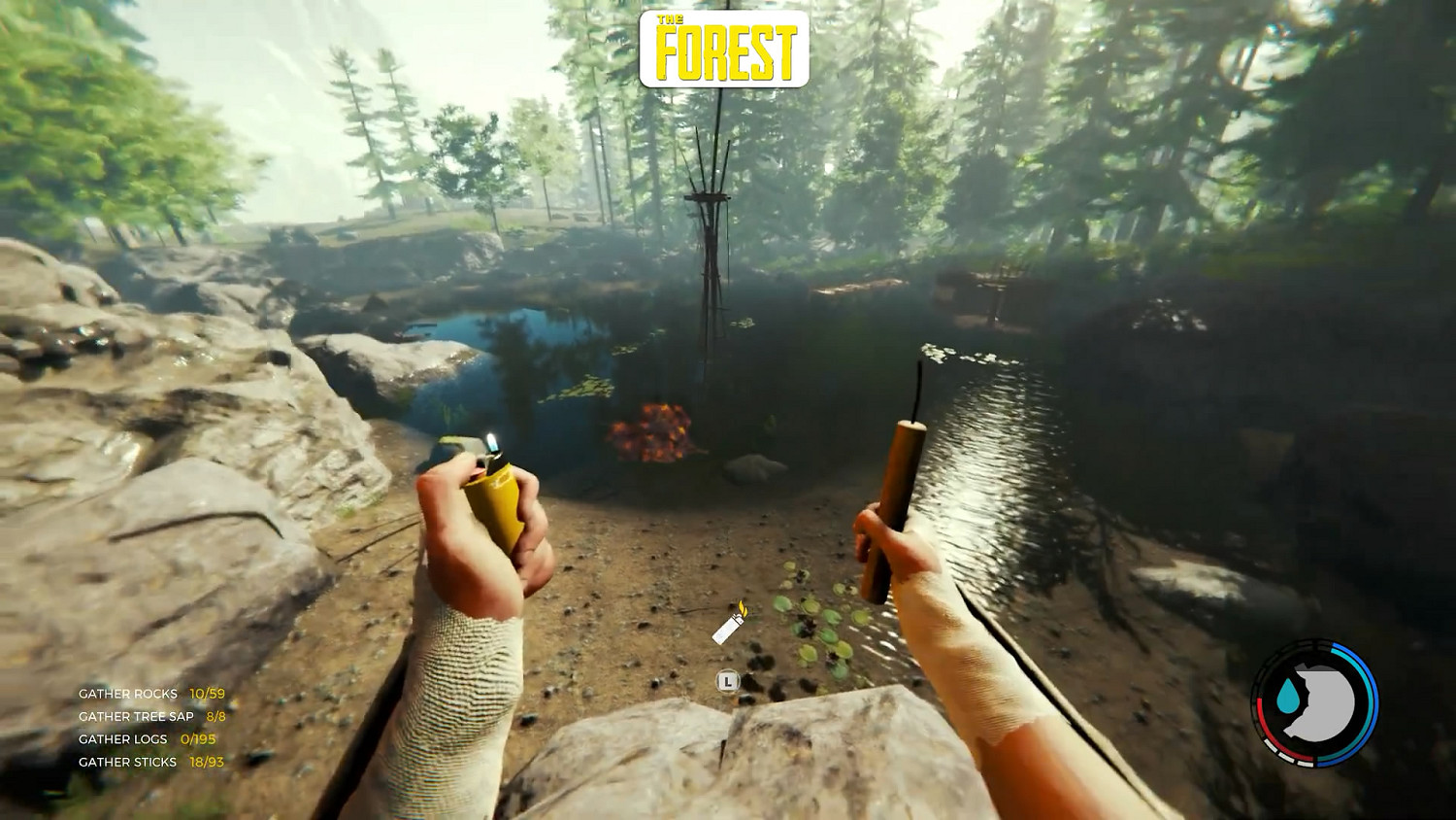 全面勝出！《森林之子》VS《森林》畫面/物理效果對比