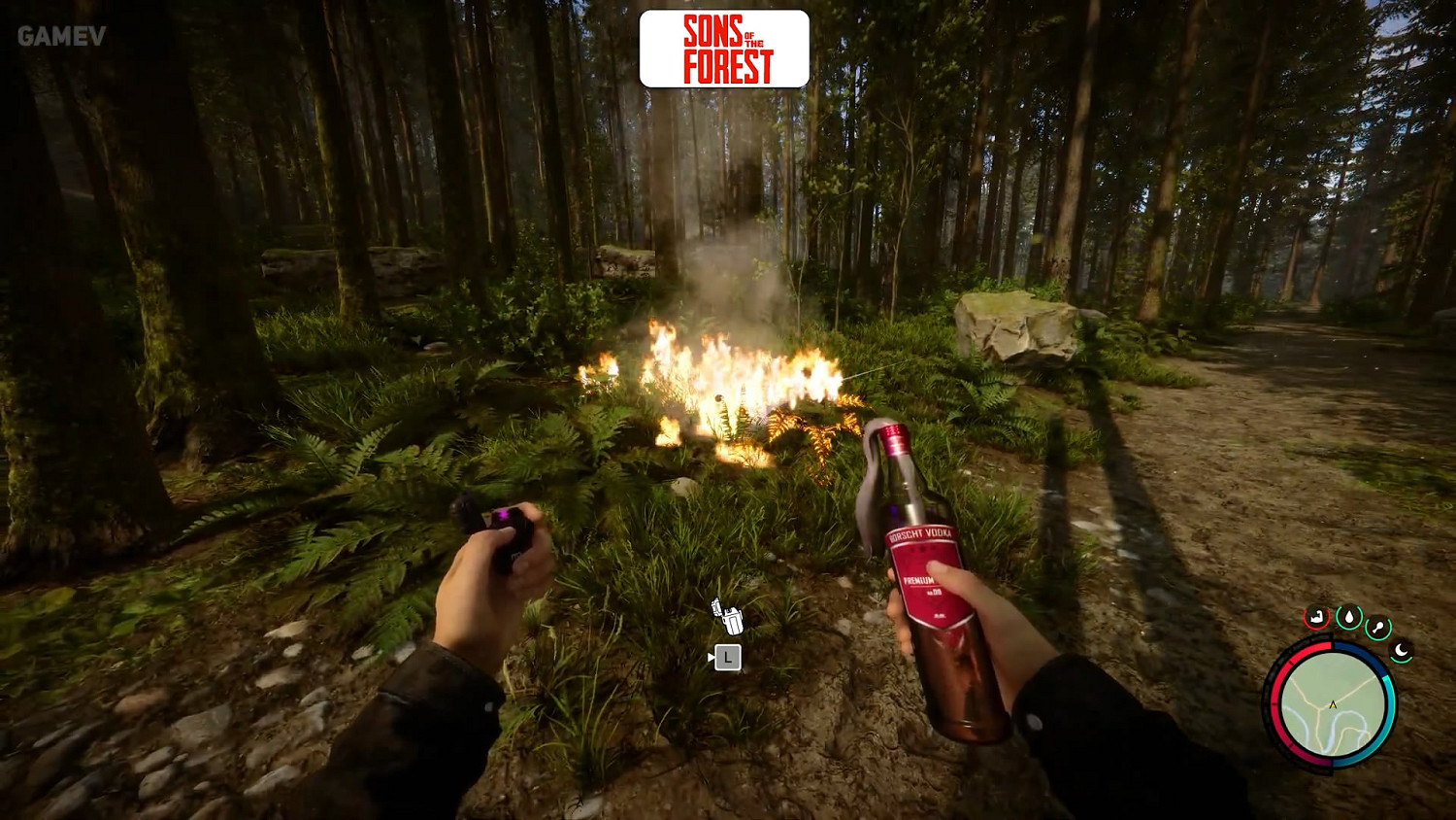 全面勝出！《森林之子》VS《森林》畫面/物理效果對比