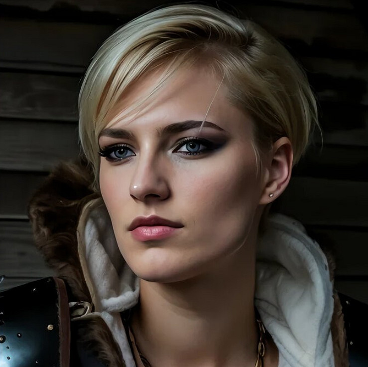 AI繪製《巫師3》女角色真人形象！玩家:比劇版好多了