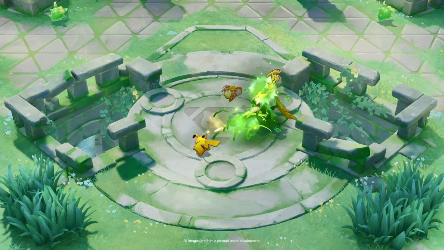 《寶可夢:大集結》新寶可夢“花療環環” 附身隊友提供治療 《寶可夢:大集結》新寶可夢“花療環環” 附身隊友提供治療