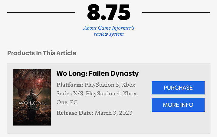 《臥龍蒼天隕落》全球媒體評分解禁!M站均分83 IGN8分