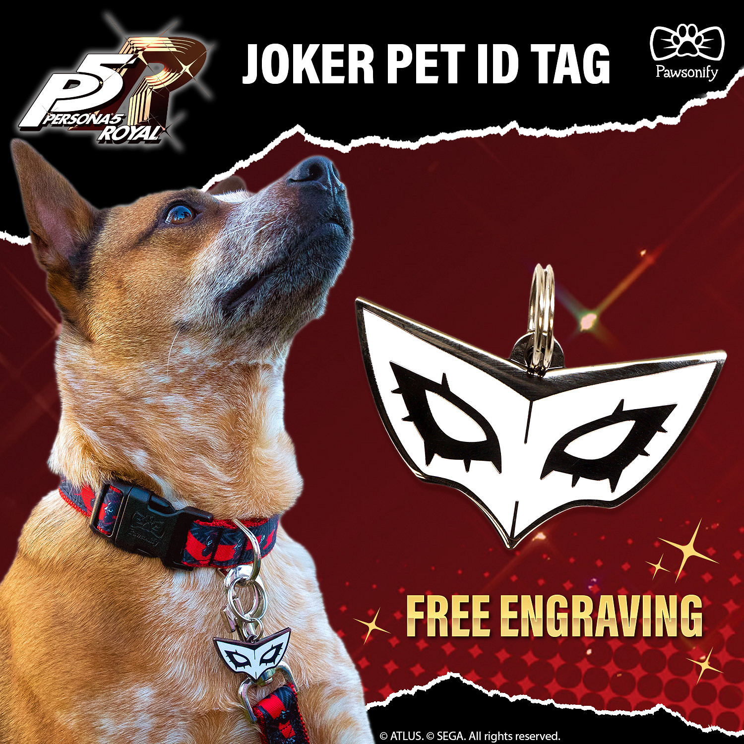 《女神異聞錄5》主題寵物用品開啟預定 貓狗怪盜團! 《女神異聞錄5》主題寵物用品開啟預定 貓狗怪盜團!