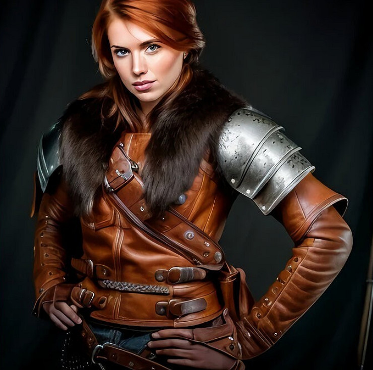 AI繪製《巫師3》女角色真人形象！玩家:比劇版好多了