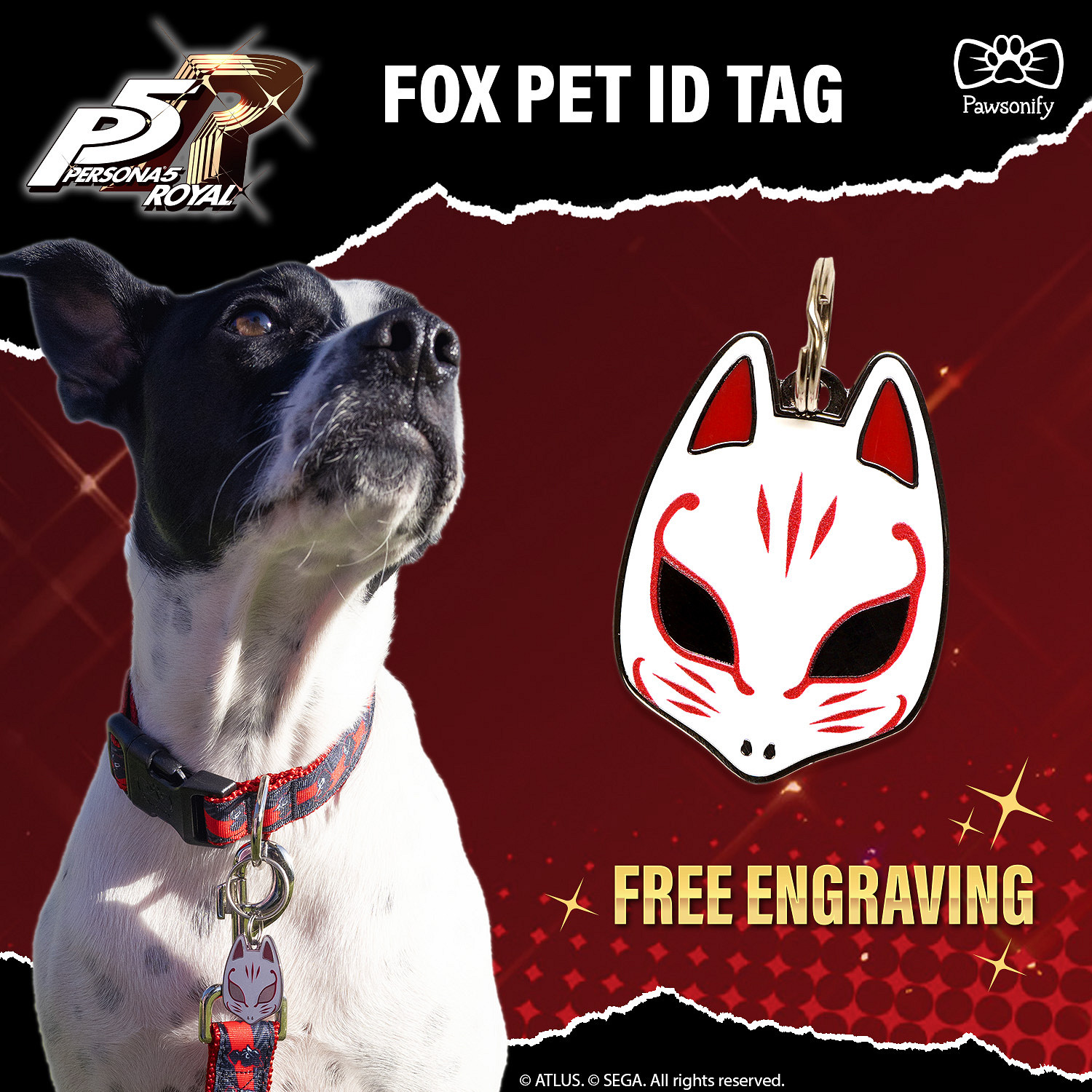 《女神異聞錄5》主題寵物用品開啟預定 貓狗怪盜團! 《女神異聞錄5》主題寵物用品開啟預定 貓狗怪盜團!