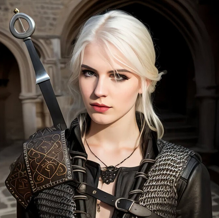 AI繪製《巫師3》女角色真人形象！玩家:比劇版好多了