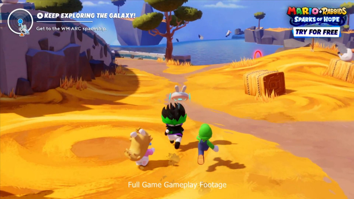 《瑪利歐+瘋狂兔子 星耀之願》免費試玩版和DLC上線! 《瑪利歐+瘋狂兔子 星耀之願》免費試玩版和DLC上線!