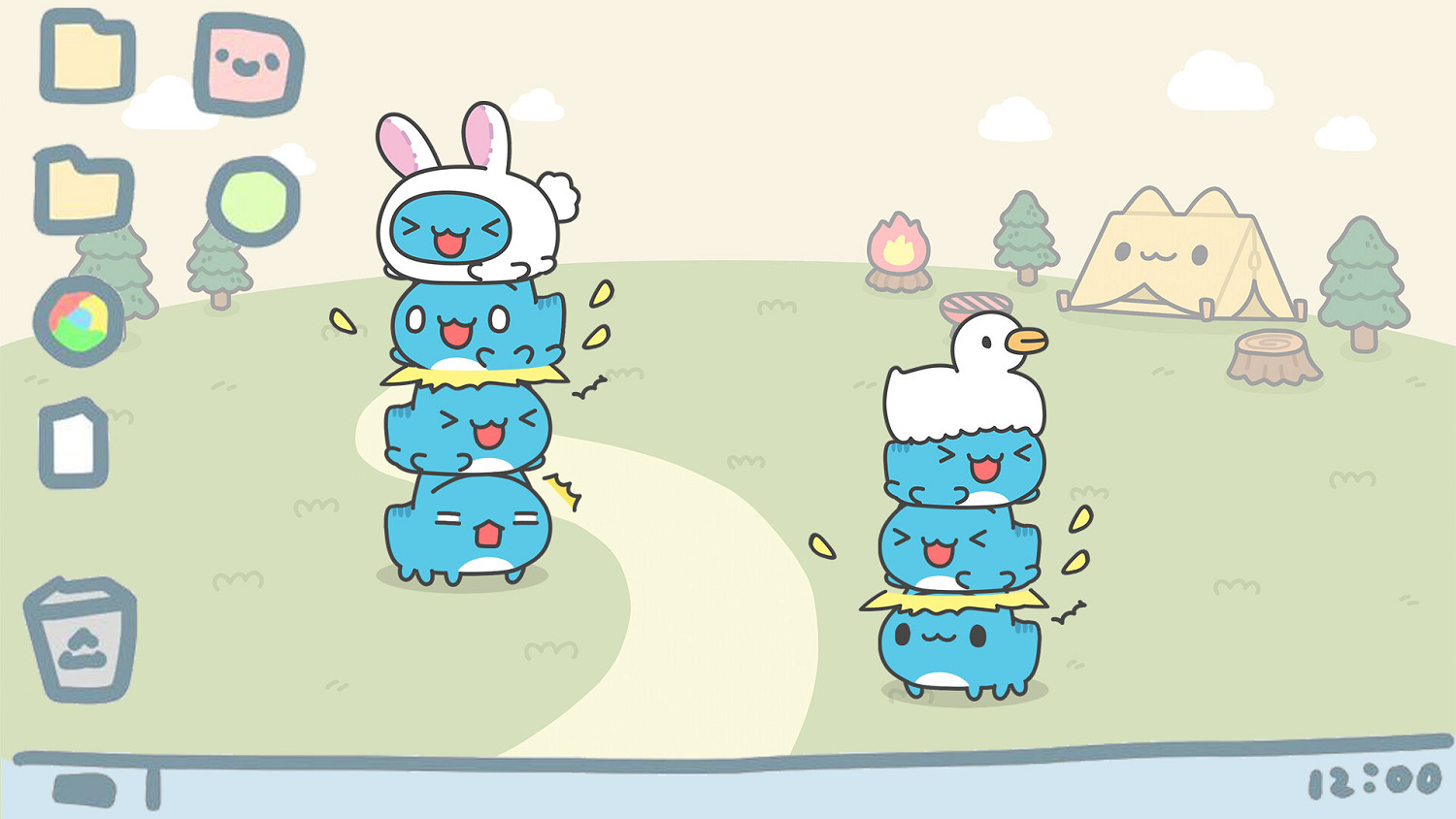 《熒幕貓蟲咖波》上架Steam 可愛貓貓蟲萌化你的內心