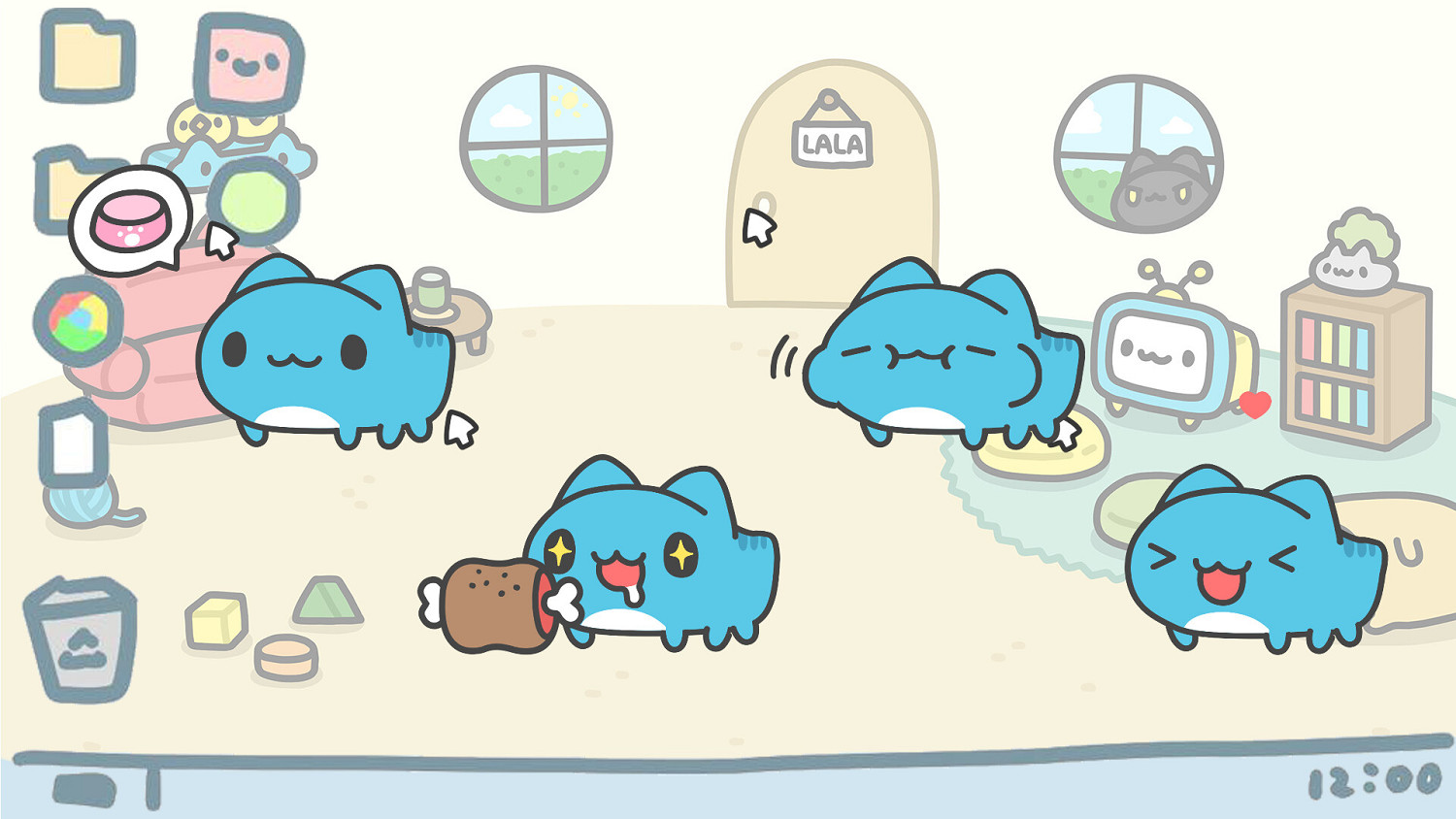 《熒幕貓蟲咖波》上架Steam 可愛貓貓蟲萌化你的內心