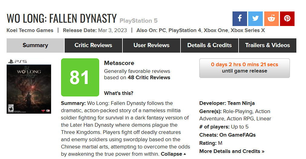 晚報：曝《裝甲核心6》9月發售 《臥龍》評分解禁