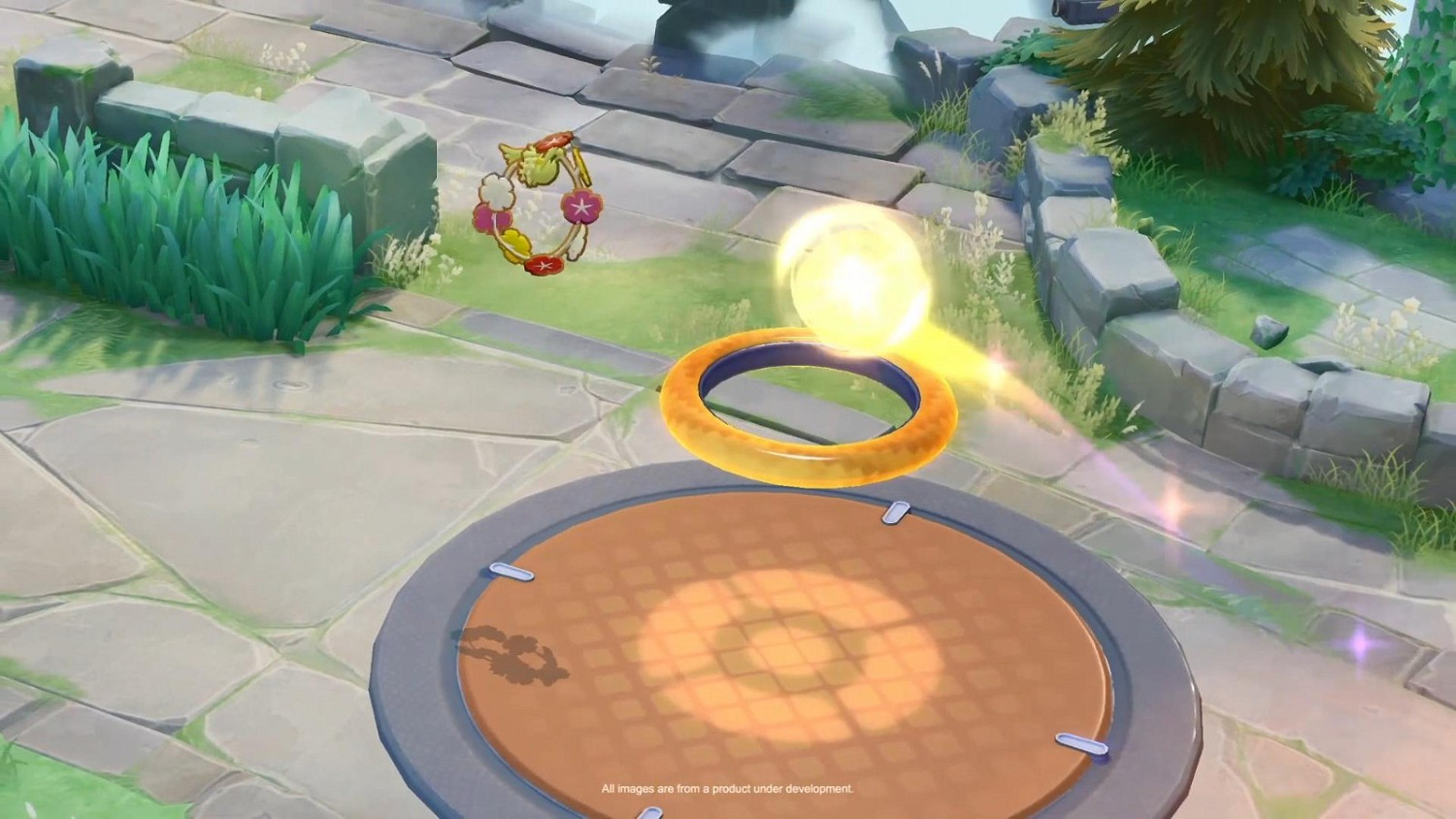 《寶可夢:大集結》新寶可夢“花療環環” 附身隊友提供治療 《寶可夢:大集結》新寶可夢“花療環環” 附身隊友提供治療