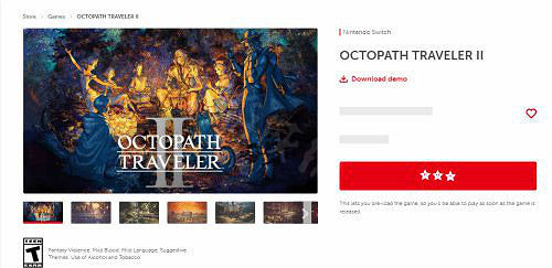 《歧路旅人2》試玩版多少錢？試玩版價格詳解