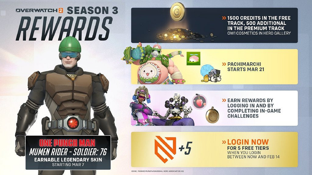 《鬥陣特攻2》X《一拳超人》新皮膚公開 霧子小龍卷！