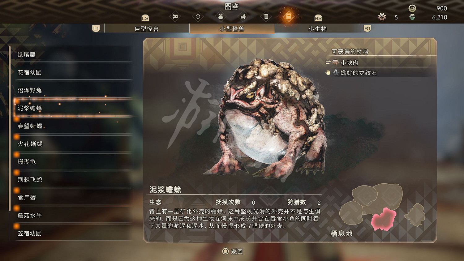 《狂野之心》小型怪物一覽 小型怪獸圖鑒