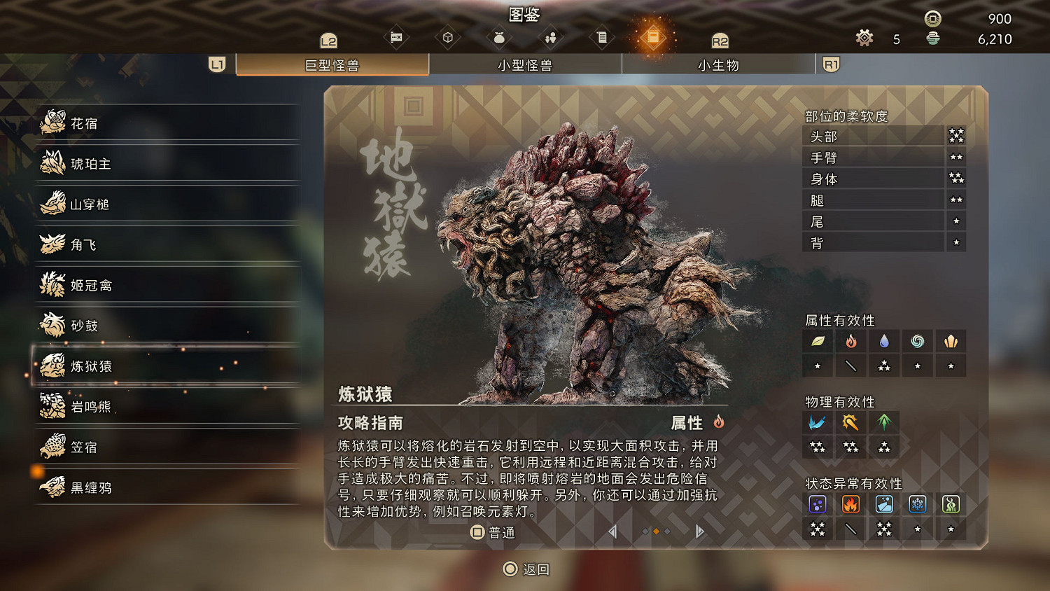 《狂野之心》怪物圖鑒 巨型怪獸生態及打法匯總