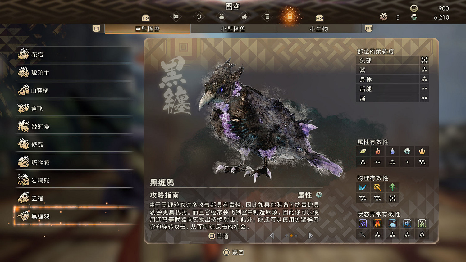 《狂野之心》怪物圖鑒 巨型怪獸生態及打法匯總