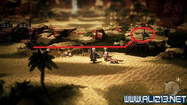 《歧路旅人2》寶箱位置在哪？寶箱地圖路線大全