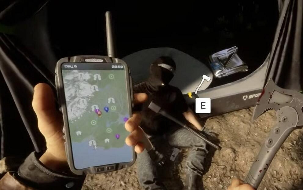 《森林之子》武器裝備位置匯總 武器裝備怎麽獲得？