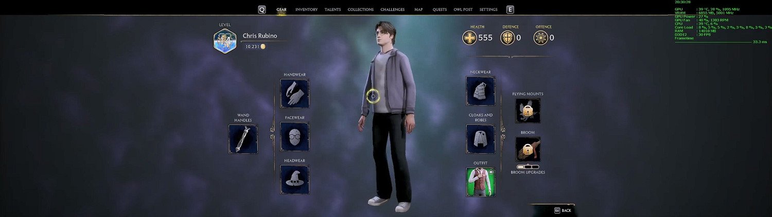 經典來了！飯製《霍格華茲之遺》哈利波特Mod上線