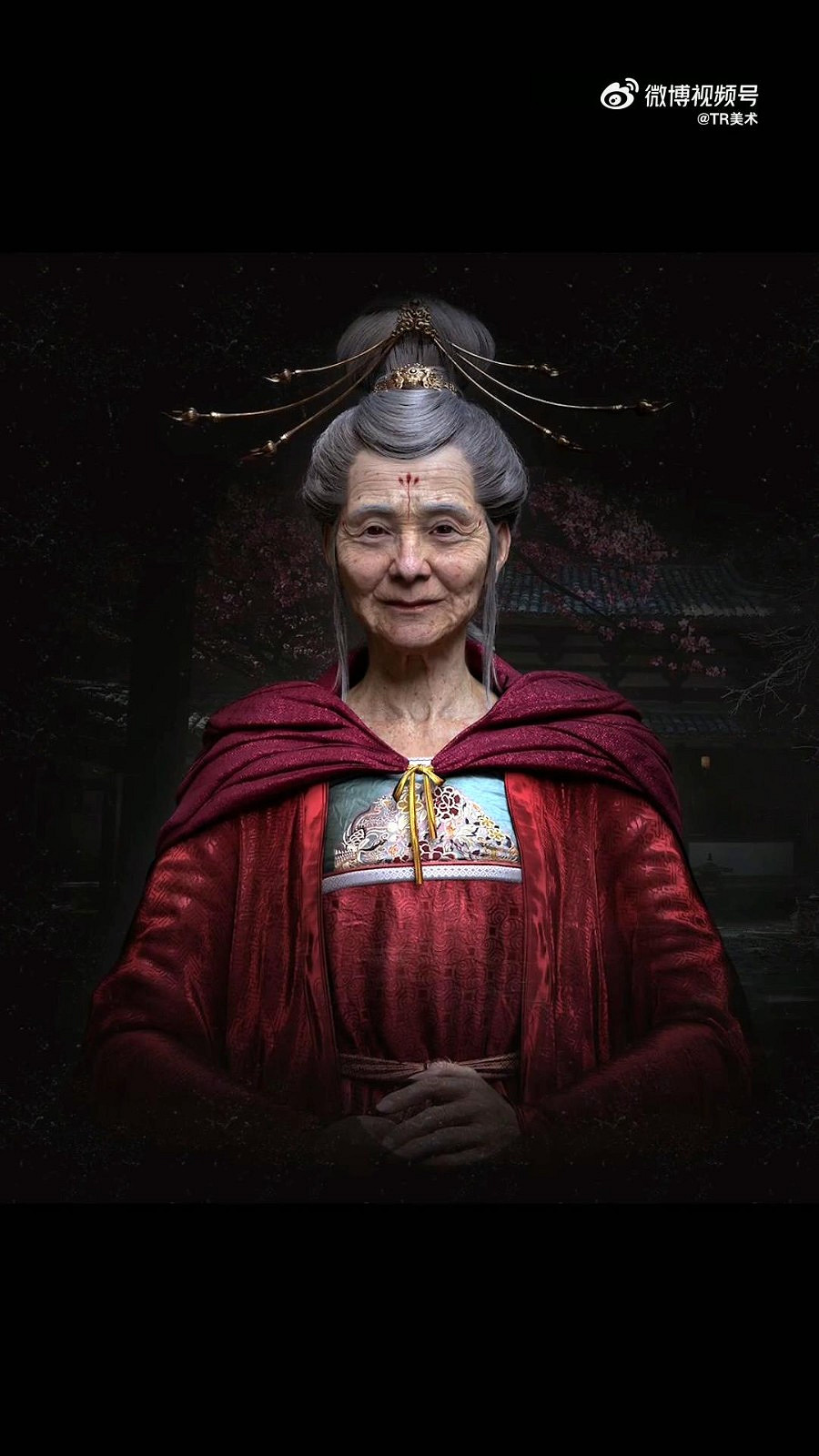 網友還原《黑神話：悟空》老蜘蛛精年輕模樣 太美了