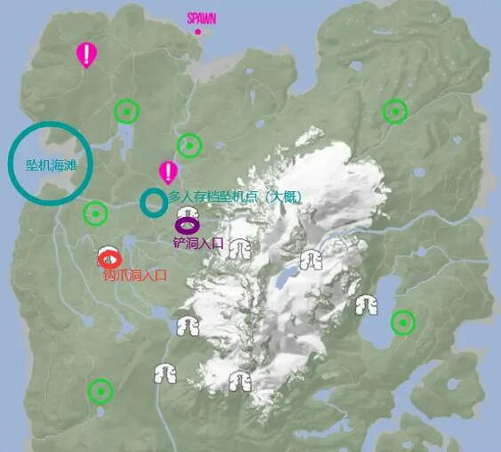 《森林之子》地圖攻略探索點位分布總覽 道具在哪找? 《森林之子》地圖攻略探索點位分布總覽 道具在哪找?