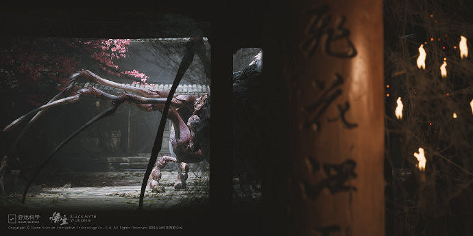 《黑神話:悟空》官網新截圖 展現蜘蛛精關卡環境 《黑神話:悟空》官網新截圖 展現蜘蛛精關卡環境