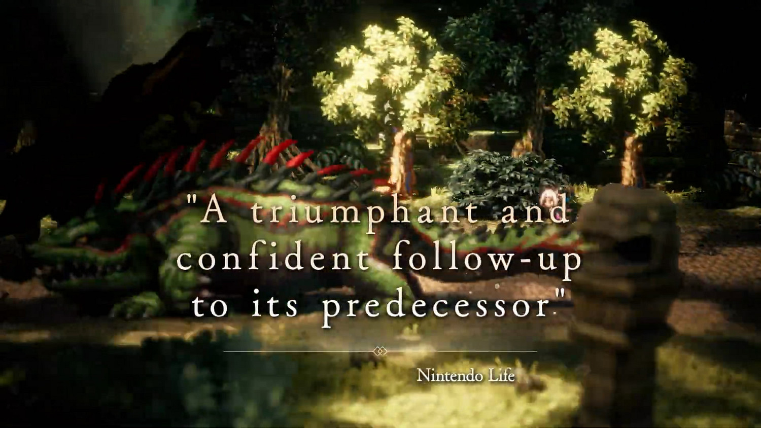 Square Enix公布JRPG《歧路旅人2》媒體讚譽預告片