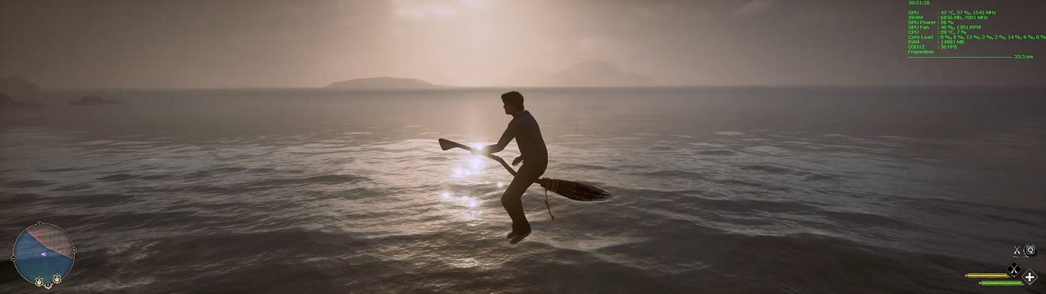 經典來了！飯製《霍格華茲之遺》哈利波特Mod上線