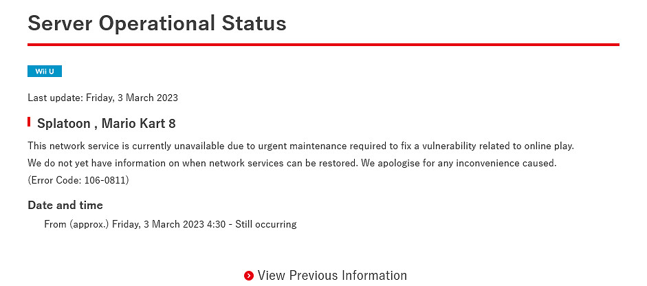 因安全漏洞任天堂關閉《馬車8》等遊戲的Wii U伺服器