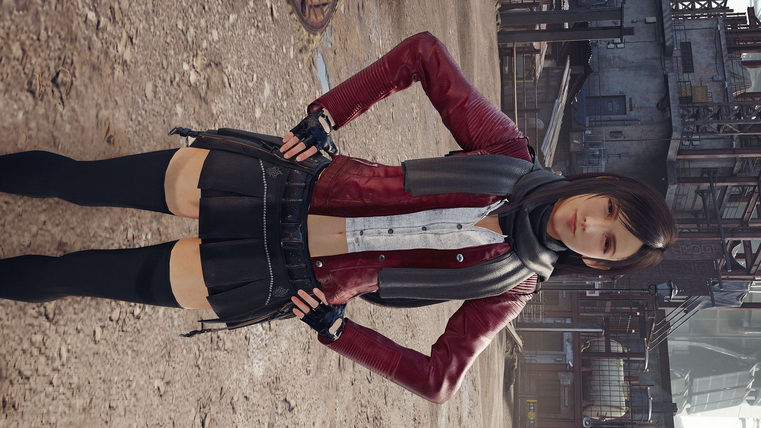 蒂法的新衣！《最終幻想7Re》蒂法紅色夾克造型Mod