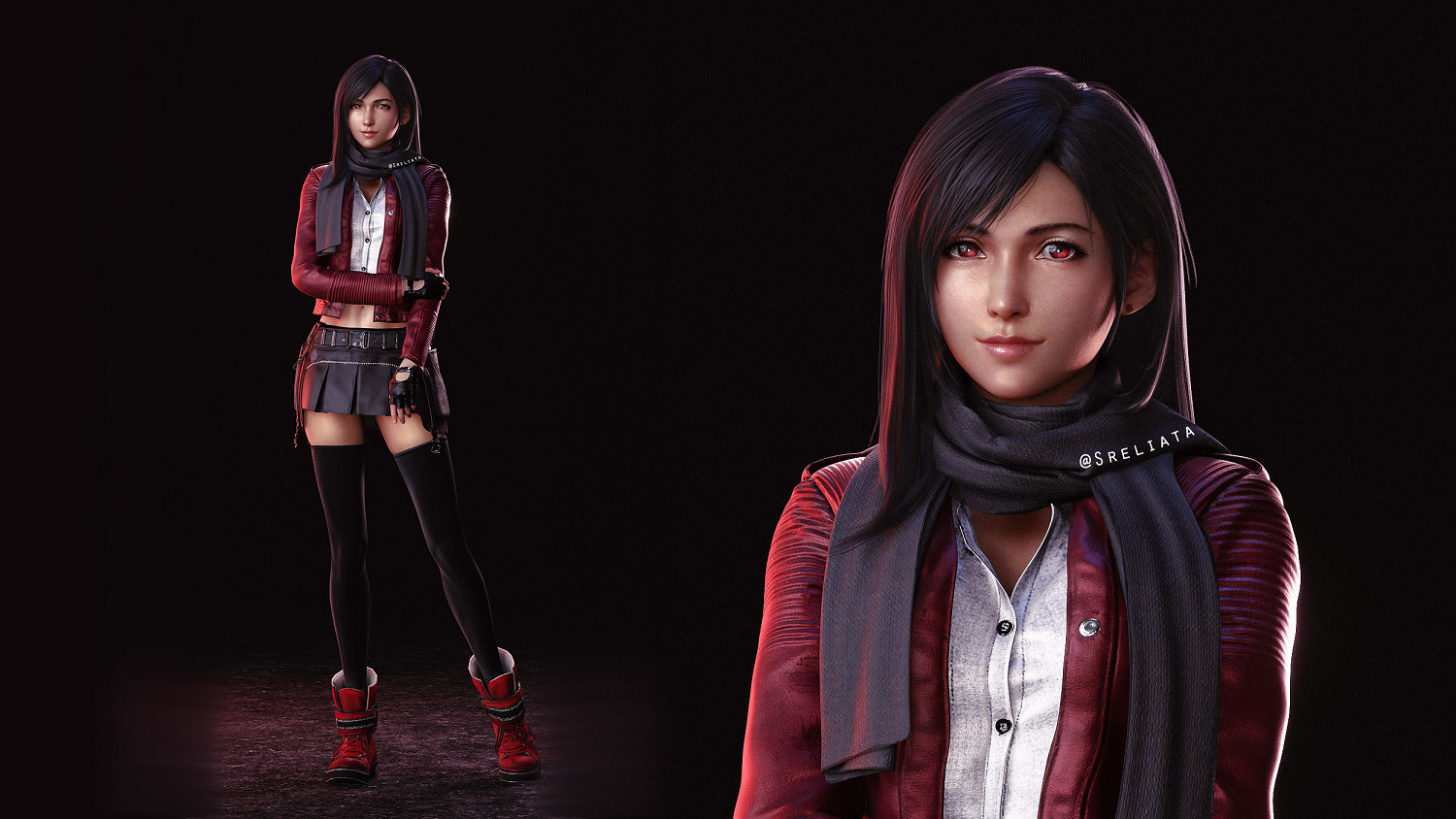 蒂法的新衣！《最終幻想7Re》蒂法紅色夾克造型Mod