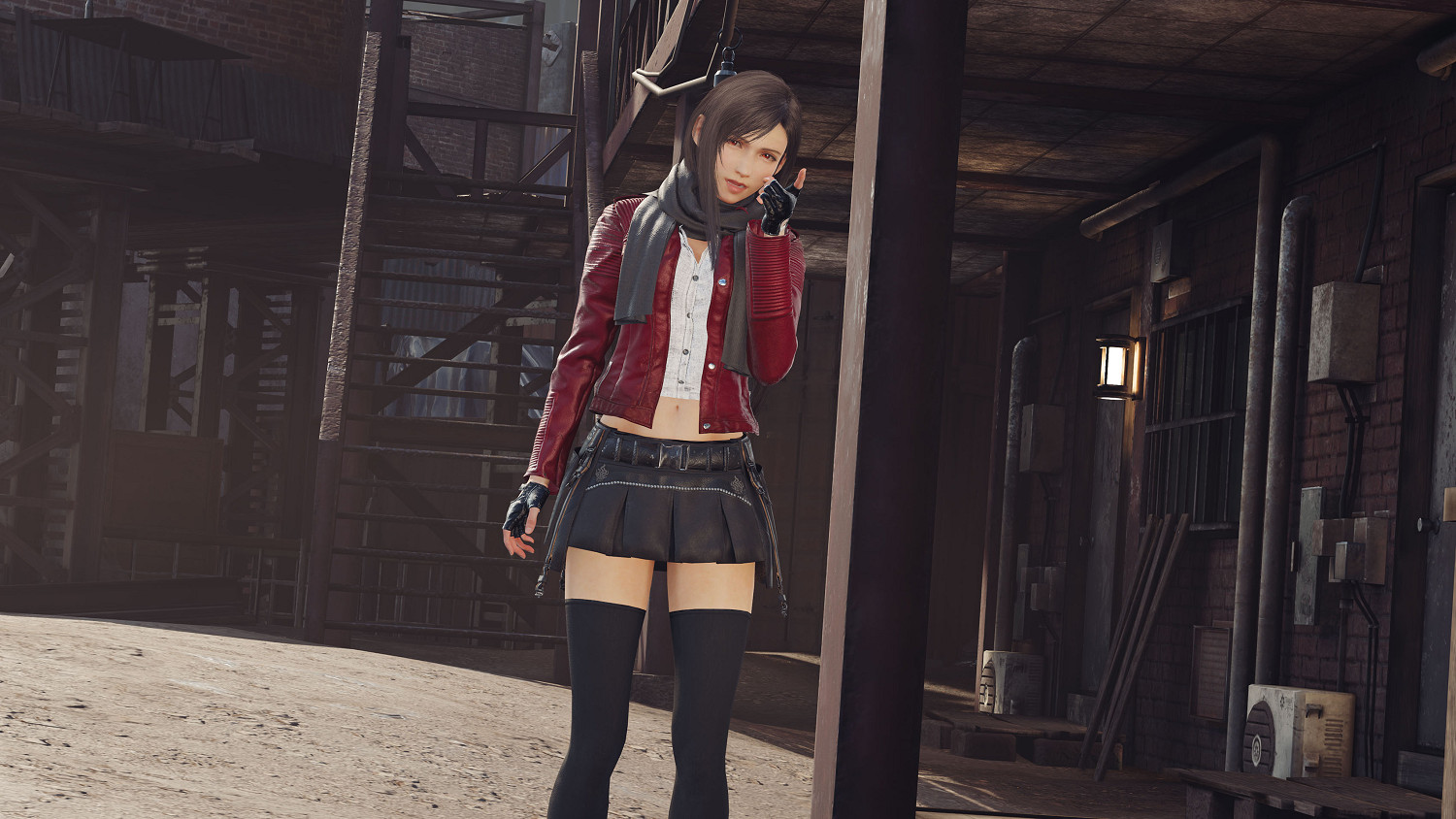 蒂法的新衣！《最終幻想7Re》蒂法紅色夾克造型Mod