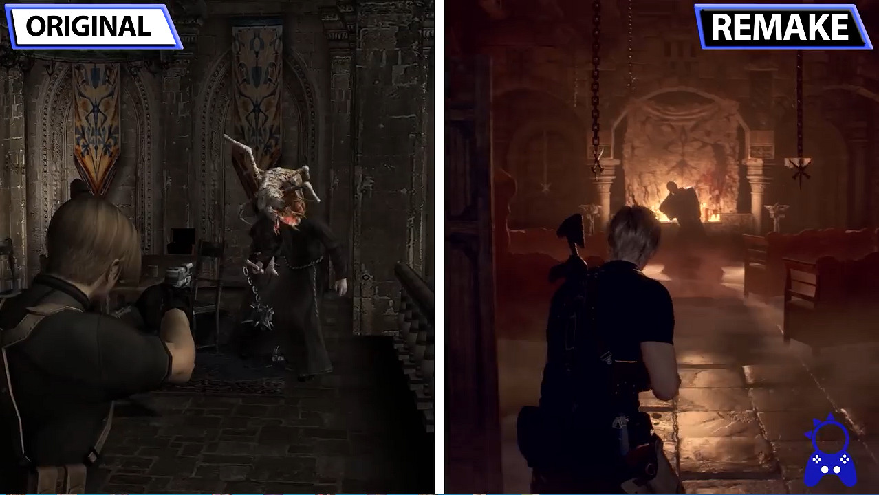改動太多！《惡靈古堡4 重製版》與原版畫面對比影片