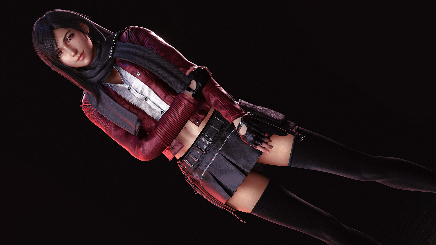 蒂法的新衣！《最終幻想7Re》蒂法紅色夾克造型Mod