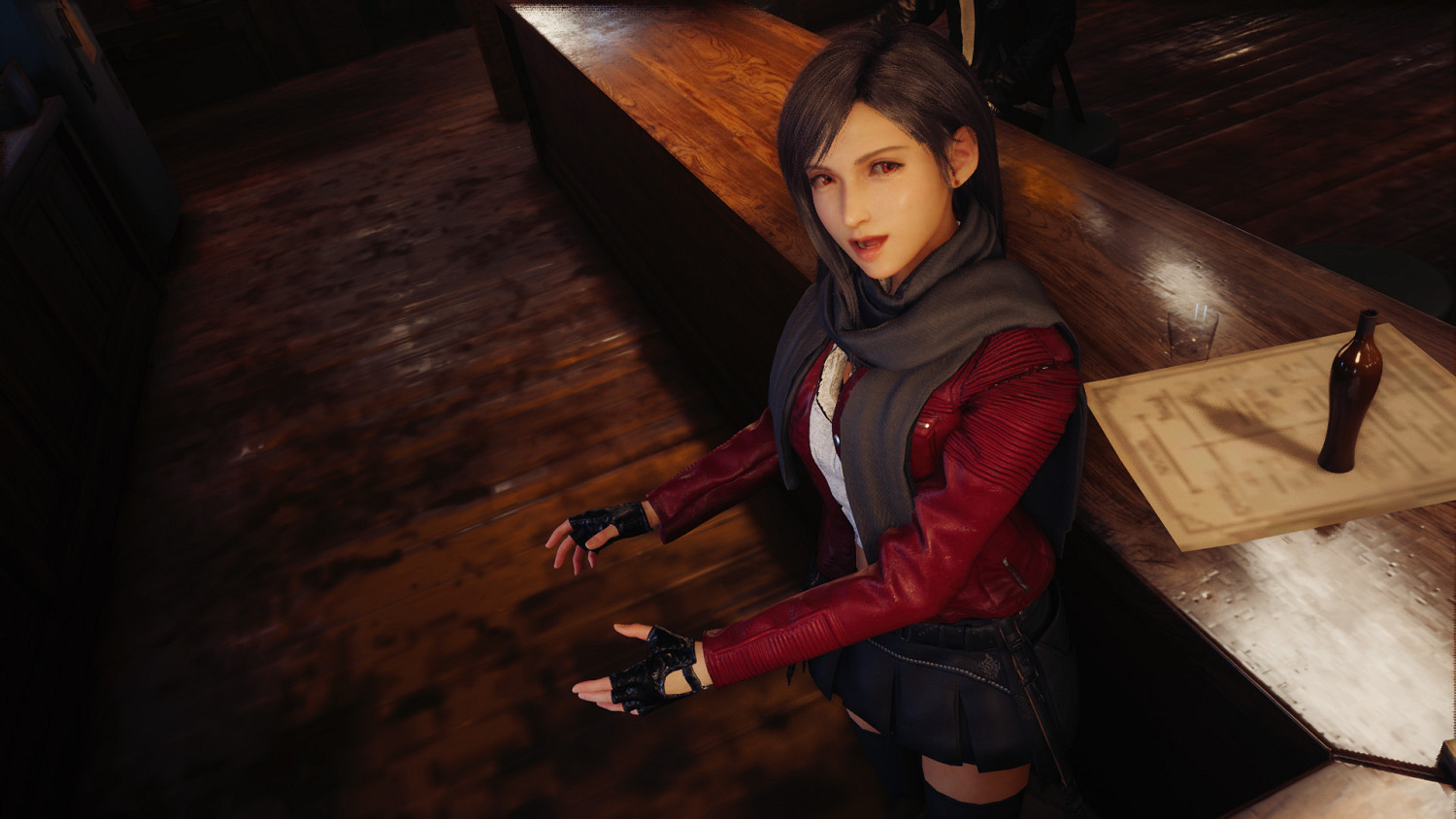 蒂法的新衣！《最終幻想7Re》蒂法紅色夾克造型Mod