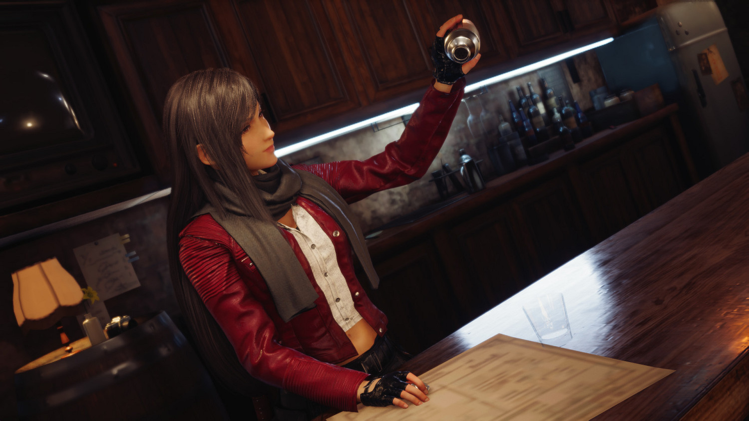 蒂法的新衣！《最終幻想7Re》蒂法紅色夾克造型Mod