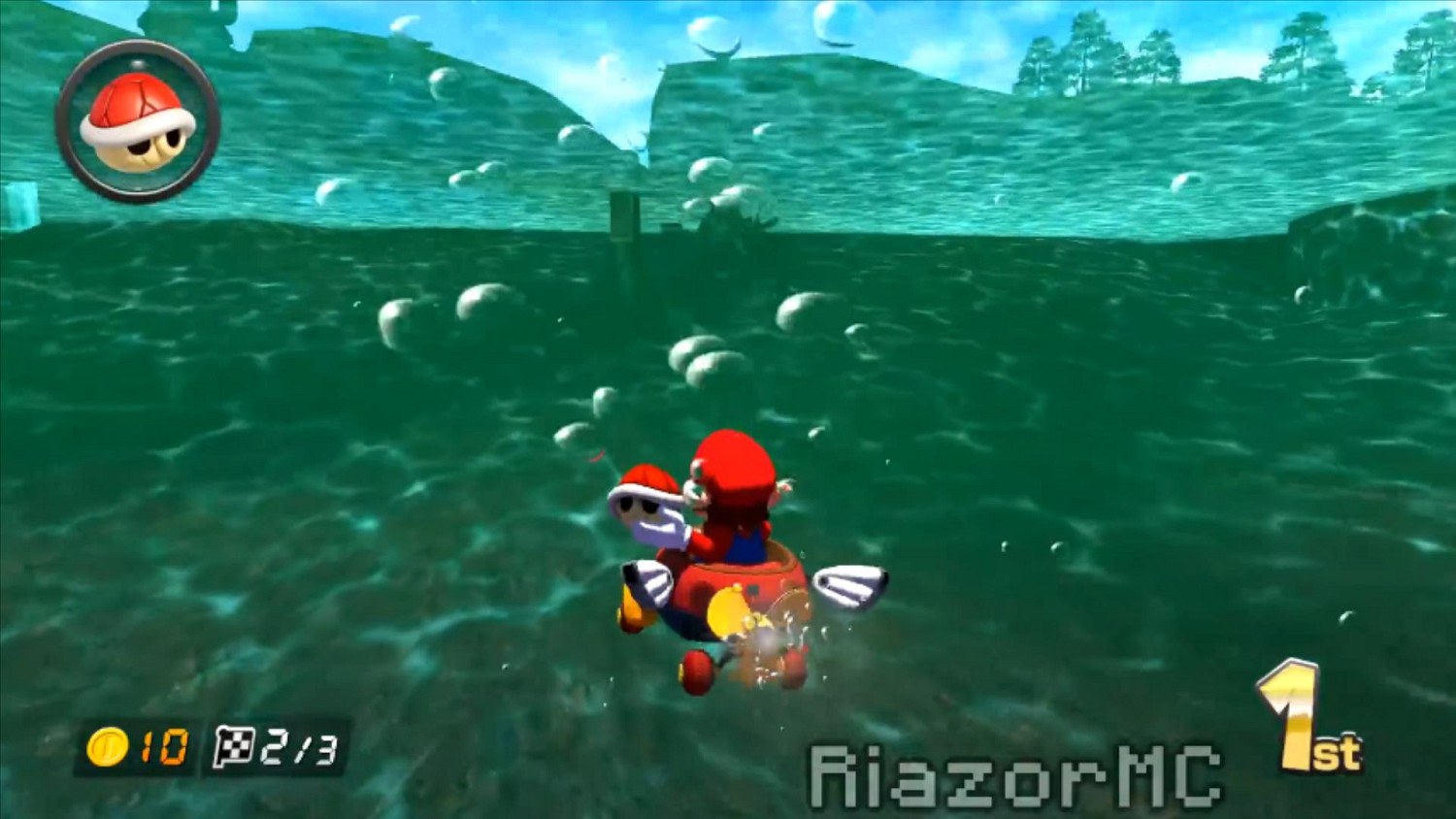 《馬車8》玩家用3DS版《塞爾達:時之笛》素材自製賽道 《馬車8》玩家用3DS版《塞爾達:時之笛》素材自製賽道