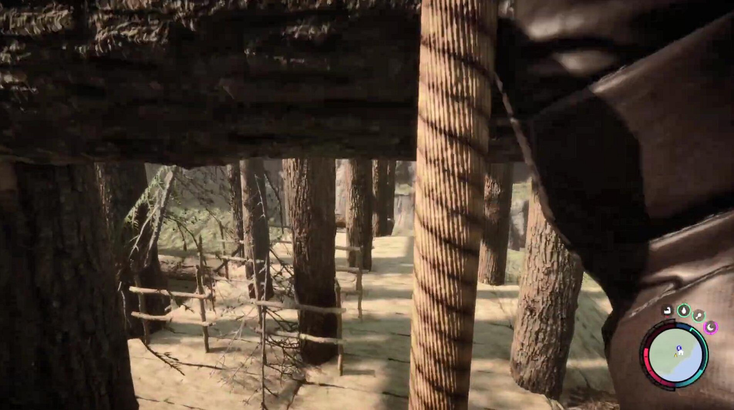 再也不怕怪了!《森林之子》玩家展示如何造大型樹屋 再也不怕怪了!《森林之子》玩家展示如何造大型樹屋