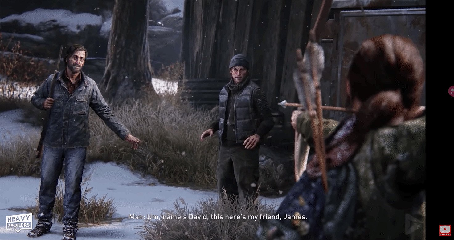 《最後生還者》第八集對比遊戲 艾莉遭遇食人魔大衛