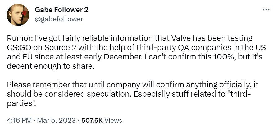 一代皮膚能保留？網傳的&quot;CSGO2&quot;可能並非全新遊戲！