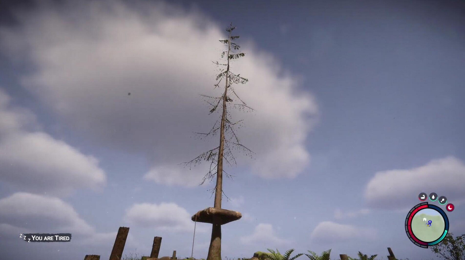 再也不怕怪了!《森林之子》玩家展示如何造大型樹屋 再也不怕怪了!《森林之子》玩家展示如何造大型樹屋