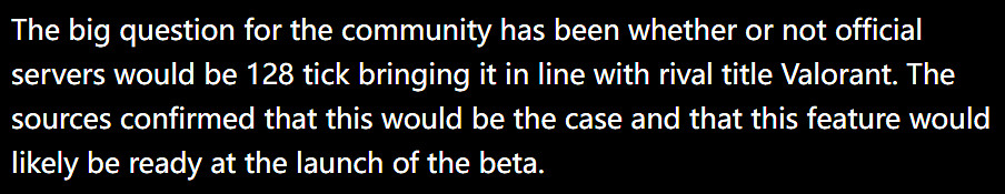 3月測試4月推出，《CSGO2》真的要來了？