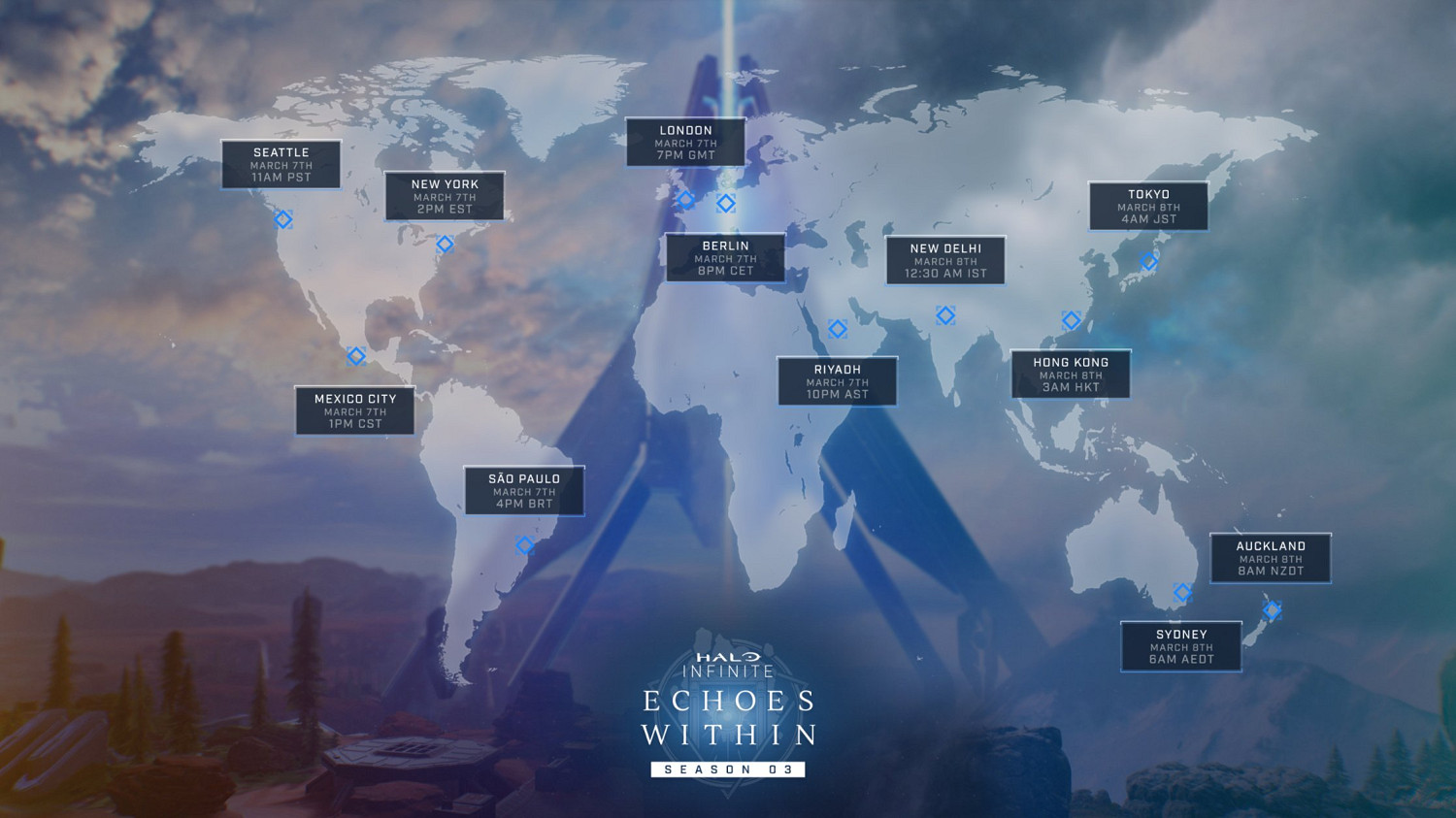 《最後一戰：無限》官方公布第3賽季 全球各地區上線時間