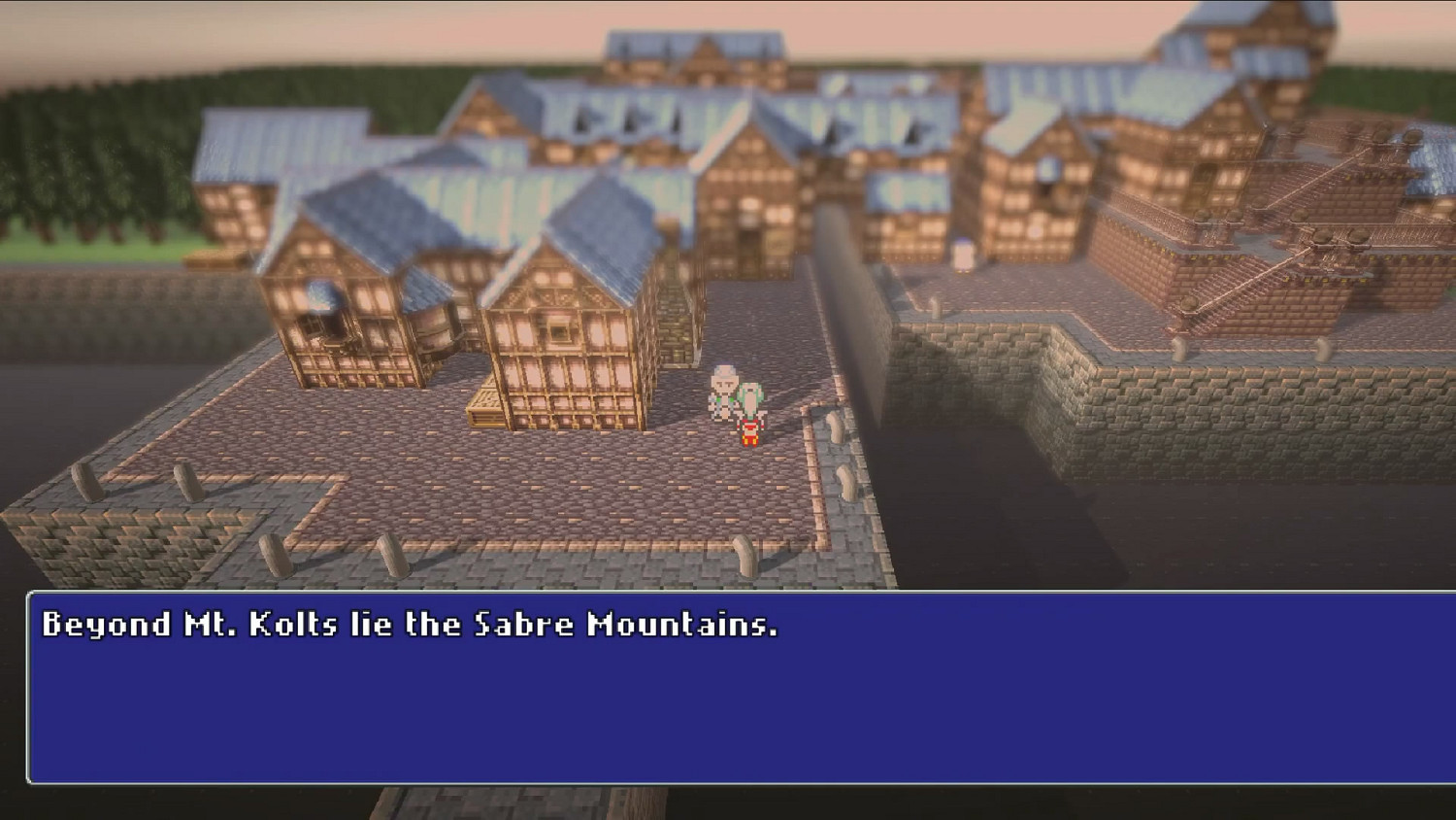 有《歧路旅人》那味了！飯製2D-HD畫風《最終幻想6》