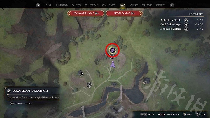 《霍格華茲的傳承》茱萸與毒菇位置分享  茱萸與毒菇在哪？