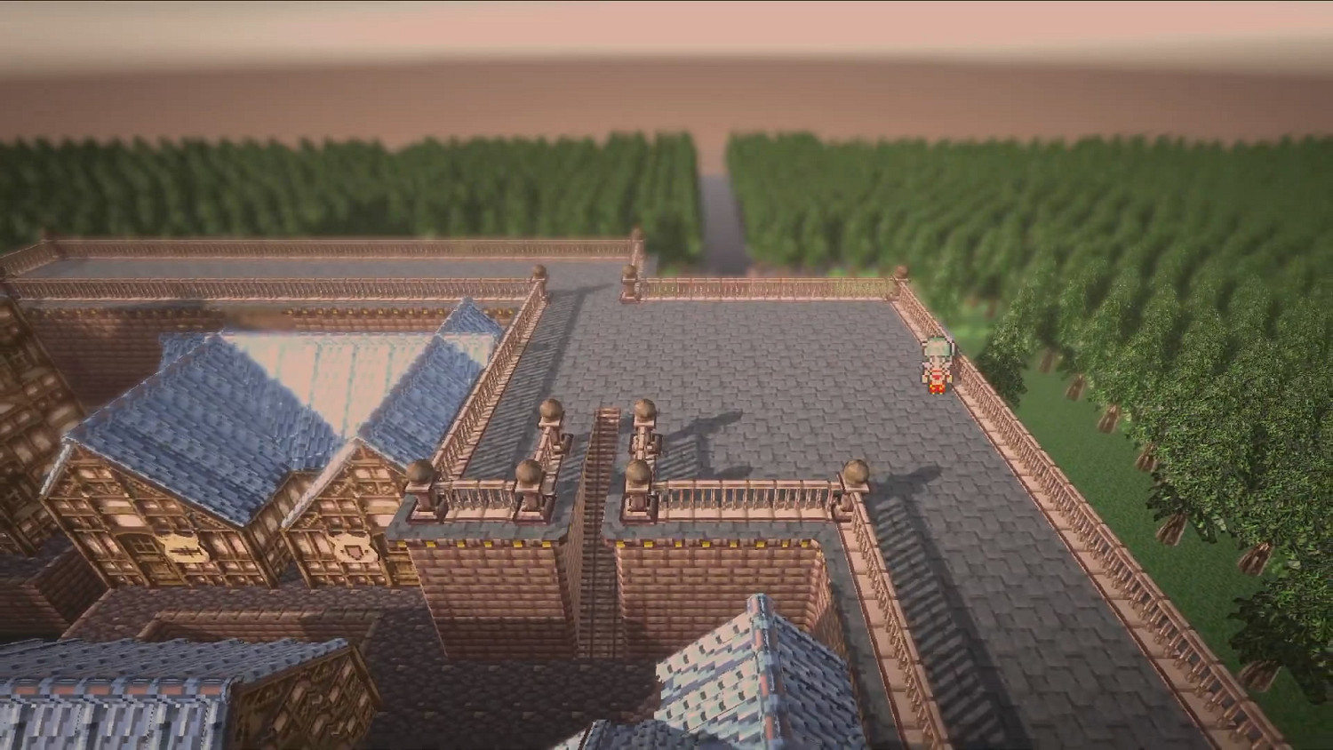 有《歧路旅人》那味了！飯製2D-HD畫風《最終幻想6》