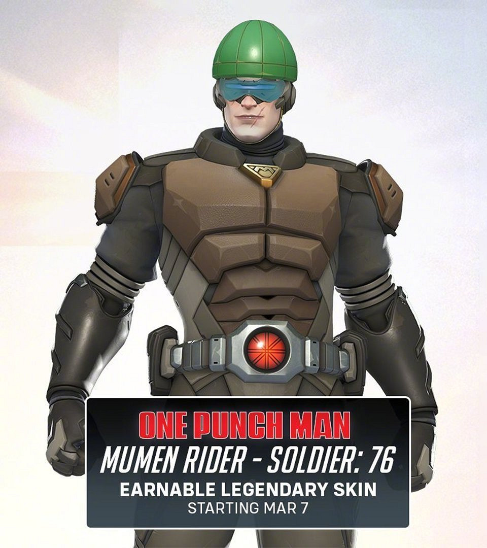 《鬥陣特攻2》x《一拳超人》連動 源氏 76新皮膚公開